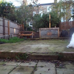 before-garden